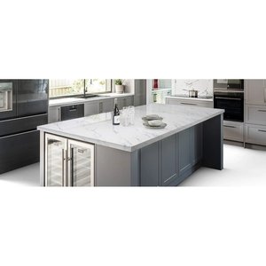 Panneau mural en quartz blanc Venatino Unionstone, design moderne, grande dalle composée de cristal de quartz de qualité supérieure - Product Image 2