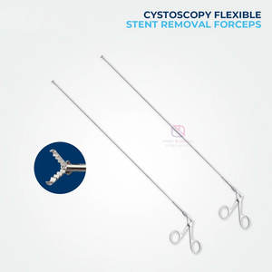 Pinzas de agarre flexibles para cistoscopia manual de acero inoxidable, superventas - Product Image 2