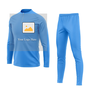 Nouveauté, survêtement d'hiver personnalisé à capuche solide et lourd pour hommes avec logo personnalisé, pantalon de jogging zippé en polaire - Product Image 6