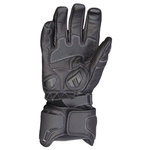 Top Quality Black Genuine Cowhide Leather Motorbike Riding Gloves Motorcycle Auto Racing Wear Knuckle Armoured Gloves For Unisex - Product Image 4