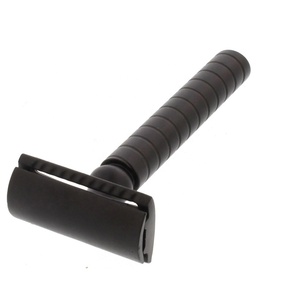 Luxury <b>Silver</b> Metal Handle Single Blade Stainless Steel Safety Razor for Body & <b>Bikini</b> Use - Product Image 1