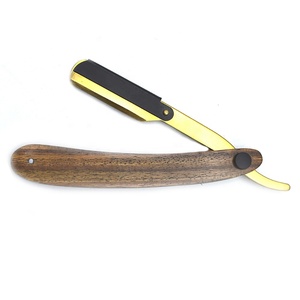 New Stainless Steel Straight Edge Single Blade Barber Razor for Body and <b>Bikini</b> Hair Removal <b>Men</b> Sustainable - Product Image 1