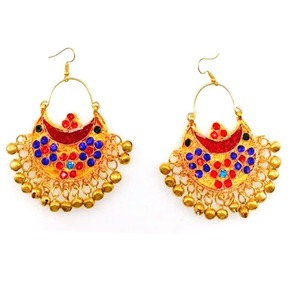 Collar de Moda Vintage con Diamantes de Latón Hecho a Mano, Estilo Étnico Tribal Afgano, para Mujer, Ropa Tradicional, Uso en Fiestas - Product Image 5