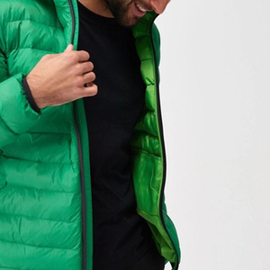 La mejor calidad, chaquetas acolchadas cálidas de invierno personalizadas al por mayor con capucha - Product Image 5