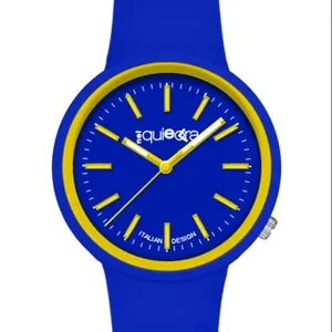 Made in Italy hypoallergenic silicone educational wristwatch for always be fashionable