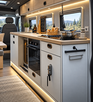 Armoire de rangement en aluminium pour camping-car, panneau alvéolé, rangement modulaire léger, mobilier sur mesure