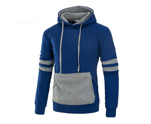 Hermosas Sudaderas con Capucha Personalizadas, Diseño Simple a Rayas Multicolor, Tela Jersey con Estampado en Relieve - Product Image 5