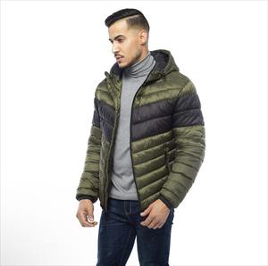 Chaqueta acolchada a prueba de viento personalizada OEM 2024, chaqueta acolchada de invierno para hombre, chaqueta a juego de colores de alta calidad, abrigo de algodón ligero - Product Image 1
