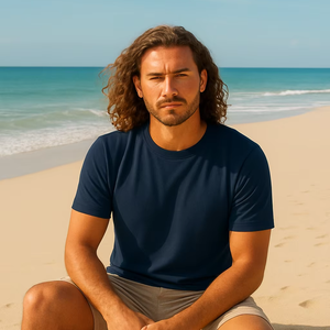 Ultifresh Casual Unisex Solid <b>T</b>-<b>Shirt</b> 100% Cotton Anti-Stain Silk Screen Printing Custom Logo ODM Woven Fabric Eco-Friendly - Product Image 1