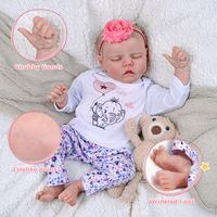 Poupée Reborn Bébé Fille Twinnie de 17 Pouces, Meilleure Vente Babeside, Entièrement en Vinyle, Réaliste, Vente en Gros Usine, Expédition Rapide