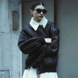 Chaqueta de lona de cuero genuino para hombre con cuello vuelto abrigo grueso ajuste holgado impermeable y transpirable otoño invierno nuevo - Product Image 3