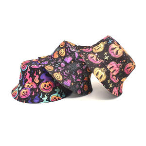 Chapeau de pêcheur d'Halloween réversible en gros chapeau de citrouille drôle de fête pour les voyages de fête en plein air 2025 - Product Image 1