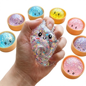 Dumpling Stress Ball TPE Squeezing Toy For Kids And Adults <b>Fidget</b> Relief Plaything - Product Image 2