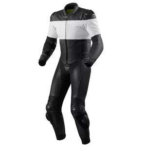 Combinaison en cuir de moto pour hommes, véritable, de qualité supérieure - Product Image 1
