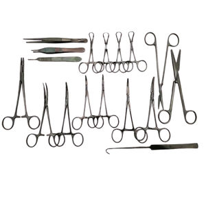 Kit de stérilisation vétérinaire de haute qualité en acier inoxydable pour chats et chiens avec ciseaux Supercut, alimentation manuelle, personnalisable - Product Image 1