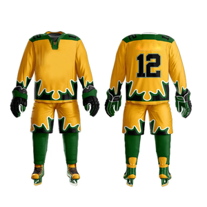 Nuevos adultos usan cómodo uniforme de hockey sobre hielo impresión por sublimación ropa deportiva uniforme de hockey sobre hielo con logotipo de equipo personalizado - Product Image 1