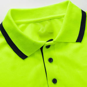 Camisetas personalizadas de manga corta de malla de algodón suave para hombre para Polo, camiseta transpirable de golf con logotipo sólido, nuevas camisas polo - Product Image 3