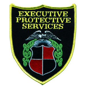 Patch de sécurité vintage brodé de perles étoiles à coudre avec épingle de sûreté |   Écussons brodés uniformes (en tissu) - Product Image 4