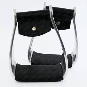 Estribos clásicos de Venta caliente, estribos de aluminio ecuestres occidentales, cama de pie ancha, más comodidad, estribo antideslizante ligero - Product Image 6