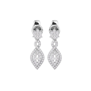 Boucles d'oreilles pendantes Luxe Lure Diamond, collection de bijoux en diamants luxueux - Product Image 1