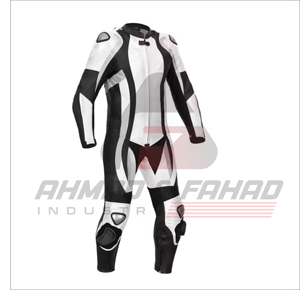 A & F Industry Combinaisons de moto en cuir véritable et original Veste de course automobile Combinaisons de moto en cuir de qualité supérieure personnalisées de haute qualité - Product Image 3