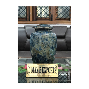 Prix du marché de gros Fournitures funéraires Urnes de crémation en métal Urnes de crémation en aluminium pour adultes pour cendres humaines - Product Image 1