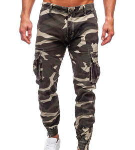 Pantalones Cargo personalizados OEM para hombre, pantalones Cargo ajustados para hombre, pantalones Cargo transpirables de secado rápido para hombre, pantalones y pantalones OEM - Product Image 1