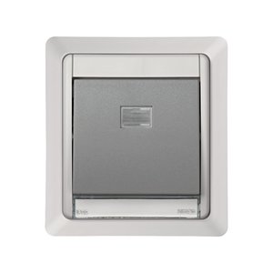 Telaio a 1 elemento per scatole da incasso universali Simon 44 Aqua (4400610-035) - Product Image 2