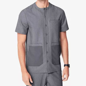 Tenues d'infirmière pour clinique dentaire, ensembles de blouses médicales à manches courtes, uniformes pour femmes et hommes, uniformes chirurgicaux pour hôpital - Product Image 2