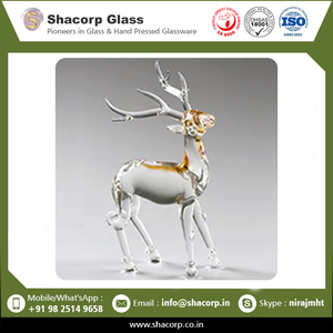 Wholesale Manufacturer of Dear Animal Decorative <b>Glass</b> Art and Figurines at Low Price - Product Image 2