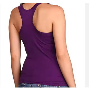 Custom Women's Organic Cotton <b>Tank</b> <b>Tops</b> Short Summer Sleeveless Sexy Style Casual <b>Knitted</b> From Bangladesh - Product Image 3