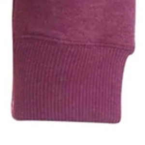 Hoodies & Sweatshirts Wholesale Winter Wear Warm Outwear Zipped with Long Sleeve Polyester Plain <b>Burgundy</b> Color <b>Hoodie</b> for women - Product Image 5