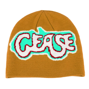 Gorros de invierno acrílicos 100%, gorro de punto Jacquard personalizado, gorro con logotipo de letra grande, gorro sin puños de calavera - Product Image 5