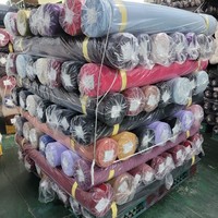 Lot de stock Jenny. Tissu textile coréen en polyester et élasthanne ITY, élasthanne, nombreux coloris brillants, teinture unie, meilleure qualité, robe pour femmes