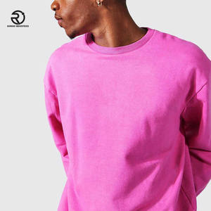 Nuevo producto caliente para hombres, Sudadera con capucha de lavado ácido barata, sudaderas de lana transpirables antipilling peinado, sudaderas básicas - Product Image 4