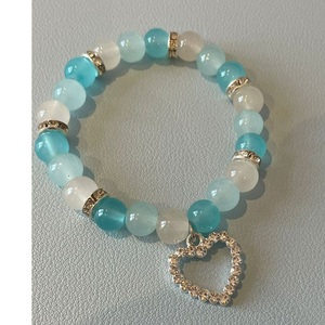 Pulsera con cuentas de resina multicolor Accesorio de moda de fiesta vibrante - Product Image 3