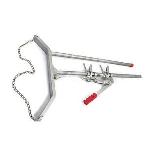 Extractor de Terneros de Acero Inoxidable con Trinquete, Extractor de Parto Resistente con Acción de Palanca, Instrumentos Veterinarios - Product Image 4