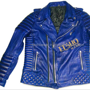 Chaqueta de cuero acolchada para hombre, diseño acolchado, prendas de vestir exteriores duraderas y elegantes, ropa para todas las estaciones, suministro mayorista personalizado OEM - Product Image 1
