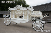 Charrette à Chevaux Royale Élégante à Quatre Roues Entièrement Couverte et Détachable, Couleur et Taille Personnalisables, Prix d'Usine en Gros, Toronto