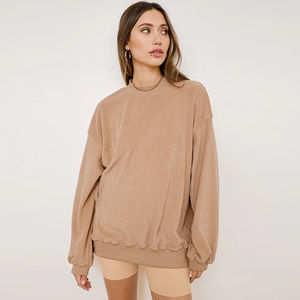 เสื้อสเวตเตอร์แบบสวมศีรษะเปิดไหล่สำหรับผู้หญิงไซส์ใหญ่พิเศษเสื้อเบลาส์และเสื้อสำหรับผู้หญิง - Product Image 2