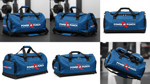 Sac de sport, de voyage et pour ordinateur portable avec logo personnalisé, avec rangement pour chaussures, en nylon résistant à l'eau, grande capacité - Product Image 5