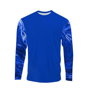 Protección UV Camisas de pesca personalizadas de secado rápido Manga larga Negro con ropa de pesca Jerseyb2024 - Product Image 6