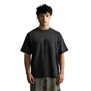 เสื้อยืดแร็กแลนวินเทจ R32 แพ็ค 3 ตัว 220GSM ผ้าเจอร์ซีย์ออร์แกนิค GOTS พิมพ์โลโก้แบบสกรีนตามสั่งบนเสื้อเปล่า - Product Image 3
