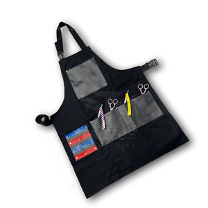 Breathable Lightweight Fabric Barber <b>Aprons</b> Comfortable Wear Custom Design Barber <b>Aprons</b> For Online Sale - Product Image 6