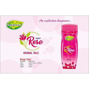 GIRNAR vende polvo de talco de hierbas de rosa de alta calidad y polvo de talco de fragancia y polvo de talco de soporte personalizado - Product Image 1