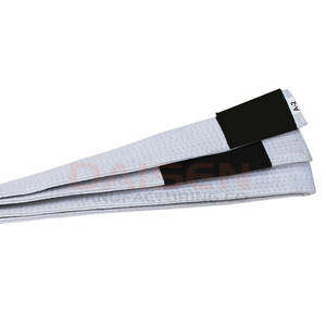Ceintures de karaté de haute qualité à marque privée, en matériau durable, pour arts martiaux, faible MOQ - Product Image 2