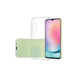 Coque de protection antichoc en silicone TPU transparent anti-traces de doigts personnalisée pour Samsung Galaxy A36, compatible A57, A53, A24 (vente en gros) - Product Image 1
