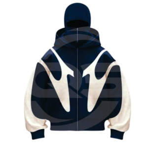 Sudaderas con capucha de lavado ácido Ropa de calle personalizada Peso pesado Desgastado Lavado ácido French Terry Cotton Pullover Sudadera con capucha para hombres French Terry - Product Image 4