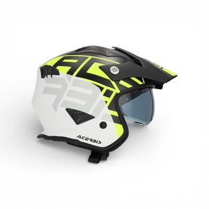 Casco Jet Acerbis Aria Sport 2206 Abatible para Motocicleta con Cierre Rápido, Carcasa de ABS, Visera, Talla XL - Product Image 2