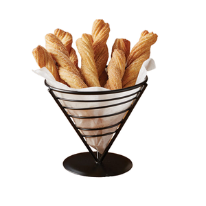 Panier en fer de qualité supérieure, couleur noire, design antique, taille personnalisée, panier de rangement pour aliments de cuisine à domicile, provenance d'Inde - Product Image 1